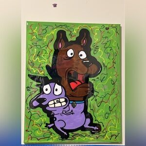 Scooby doo x Courage